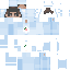 Blue skin: raw texture render