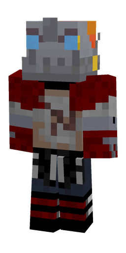 Black skin: body, front render