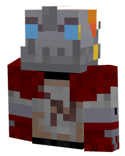 Black skin: bust render