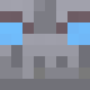 Black skin: face render