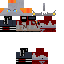 Black skin: raw texture render