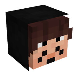 Black skin: head render