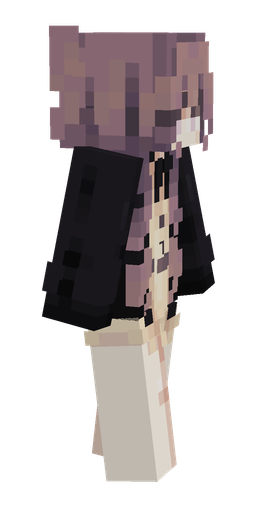 Black skin: body, right side render