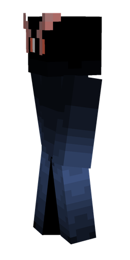 Black skin: body, left side render