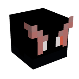 Black skin: head render