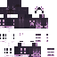 Purple skin: raw texture render