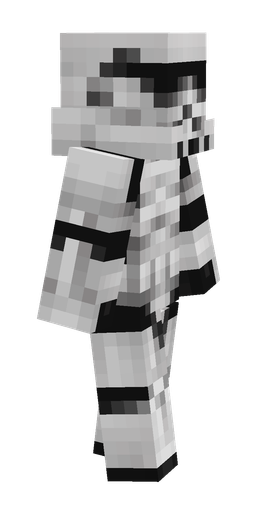 Black skin: body, right side render