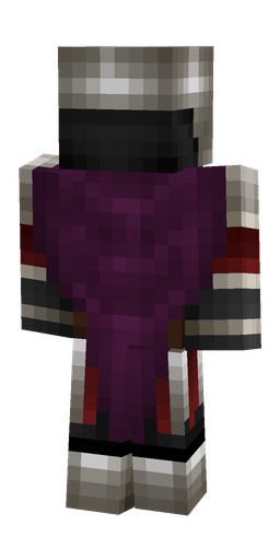 Black skin: body, back render