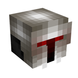 Black skin: head render