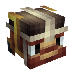 Black skin: head render