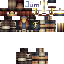 Black skin: raw texture render