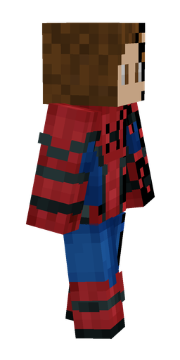 Blue skin: body, right side render