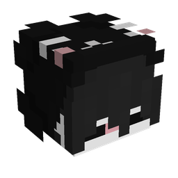 Black skin: head render
