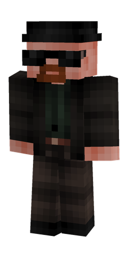 Black skin: body, front render