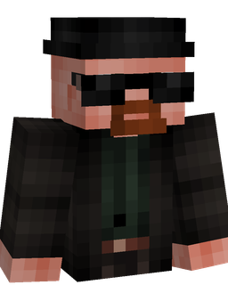 Black skin: bust render