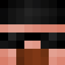 Black skin: face render