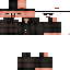Black skin: raw texture render