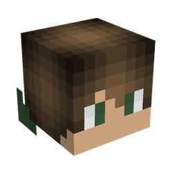 Brown skin: head render