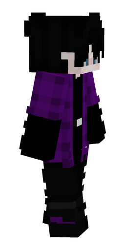 Black skin: body, right side render