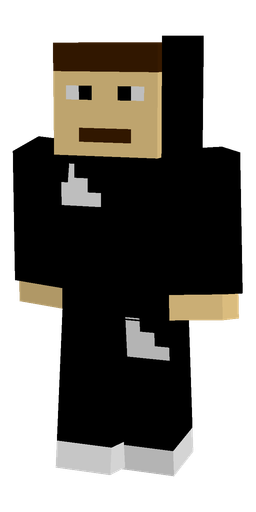 Black skin: body, front render