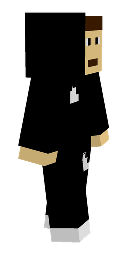 Black skin: body, right side render