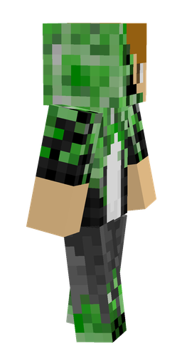 Black skin: body, right side render
