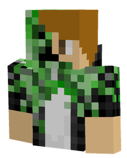 Black skin: bust render