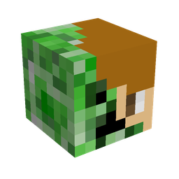 Black skin: head render