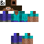 Blue skin: raw texture render