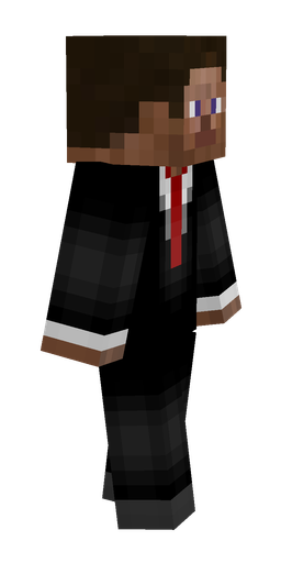 Black skin: body, right side render