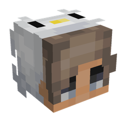 Gray skin: head render