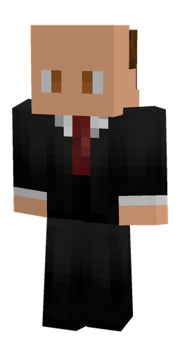 Black skin: body, front render
