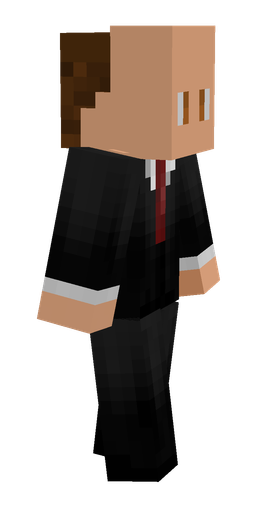 Black skin: body, right side render