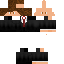 Black skin: raw texture render