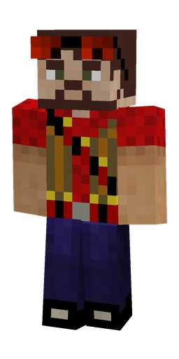 Black skin: body, front render