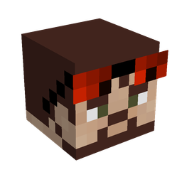 Black skin: head render