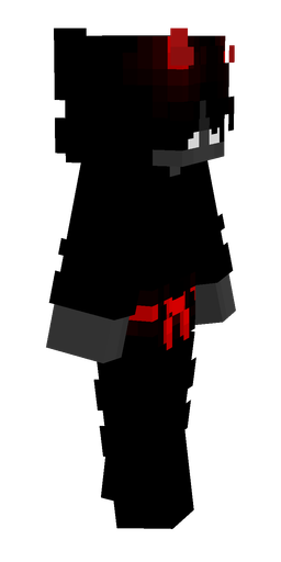 Black skin: body, right side render