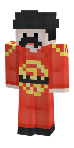 Black skin: body, front render