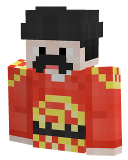 Black skin: bust render