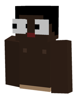 Brown skin: bust render