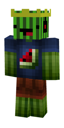 Blue skin: body, front render
