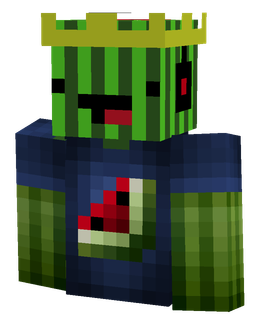 Blue skin: bust render