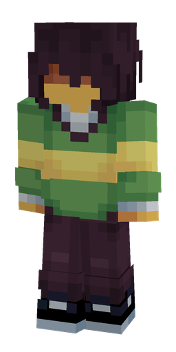 Black skin: body, front render