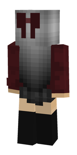 Black skin: body, back render
