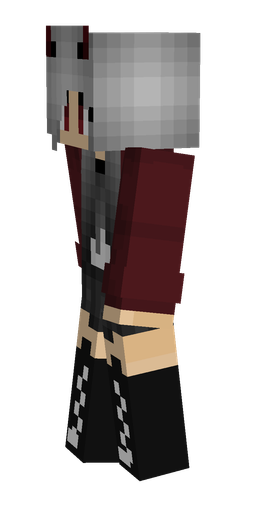 Black skin: body, left side render