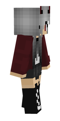 Black skin: body, right side render
