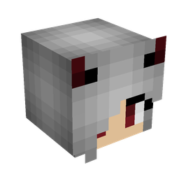 Black skin: head render