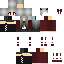 Black skin: raw texture render