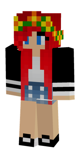 Black skin: body, front render