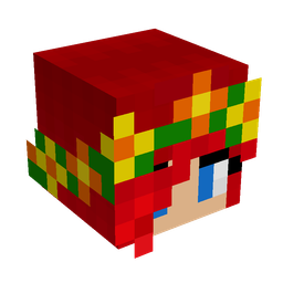 Black skin: head render